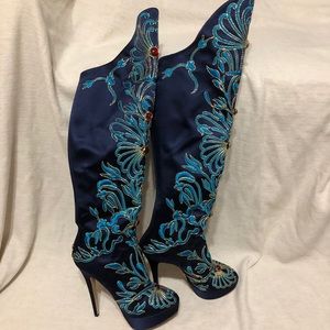 NWOT Authentic Charlotte Olympia Boot Heel